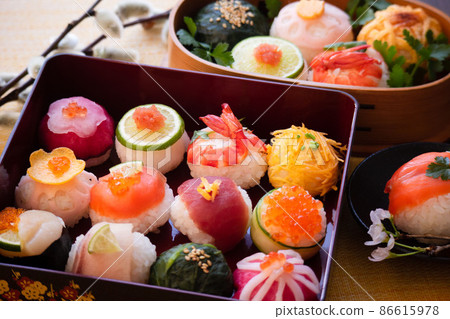 Temari sushi (4) 86615978