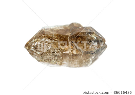 Petroleum quartz on white background 86616486