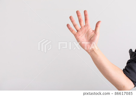 標準桿手牌石頭剪刀布 86617085