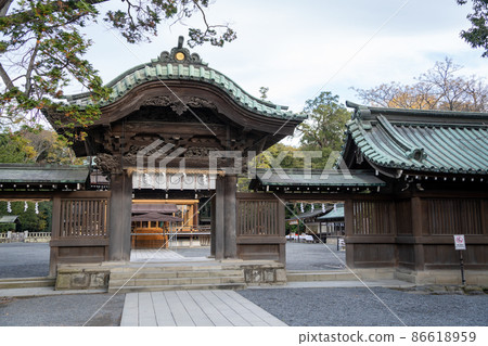 [Shizuoka Prefecture] Mishima Taisha Shrine 86618959
