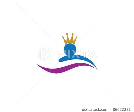 Crown vector icon 86622281