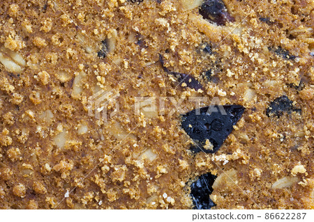 wheat-oatmeal cookies with peanuts, closeup wheat-oatmeal cookies with peanuts, closeup 86622287