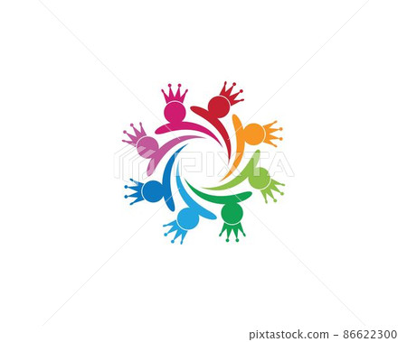Teamwork vector icon Teamwork vector icon 86622300