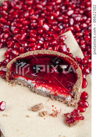 fruit and berry cake tartlet with cream fruit and berry cake tartlet with cream 86622302