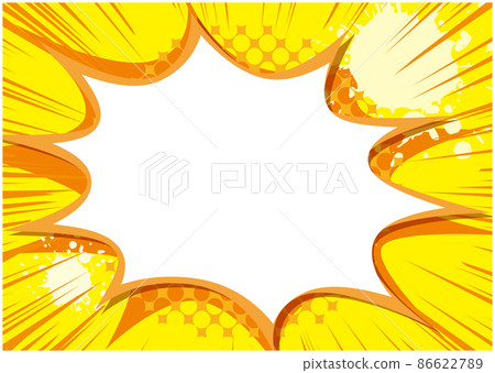 American comic style bomb balloon 86622789