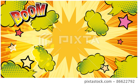 American comic style bomb balloon American comic style bomb balloon 86622792