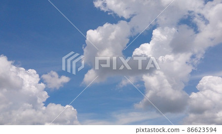 White floating in blue White floating in blue 86623594