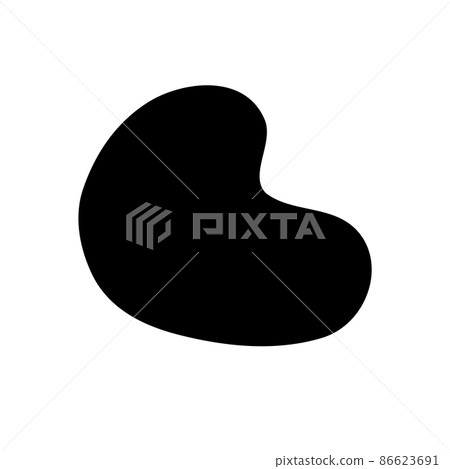 Irregular shape vector illustration isolated on white 86623691