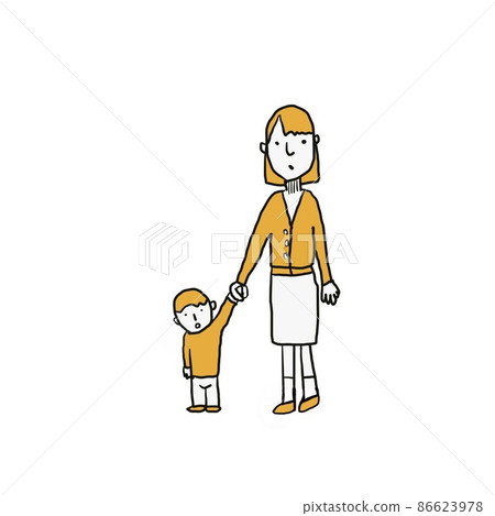 Mother and child 86623978
