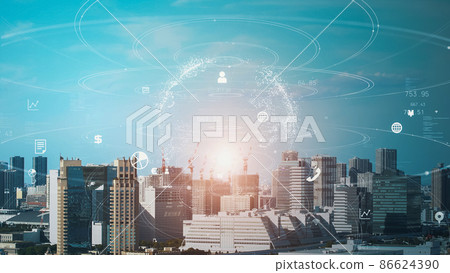City and network City and network 86624390