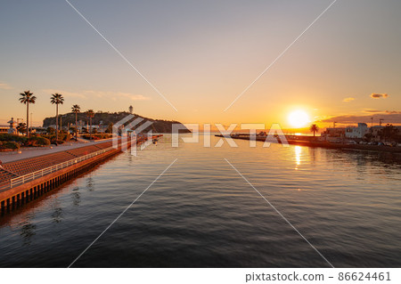 江之島黃昏 江之島黃昏 86624461