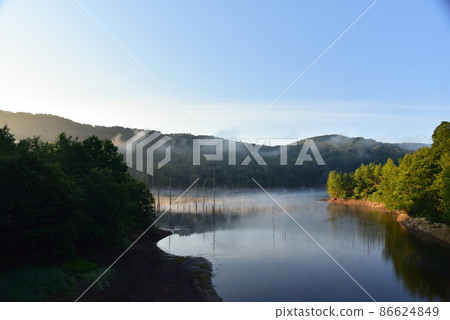 Akaigawa morning Akaigawa morning 86624849