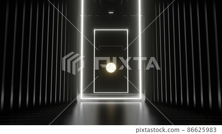 3D illustration Background for advertising and wallpaper in sci fi and technology innovation scene. 3D rendering in decorative concept. 3D illustration Background for advertising and wallpaper in sci fi and technology innovation scene. 3D rendering in decorative concept. 86625983