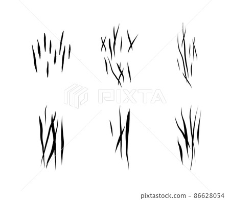 animal scratches set 86628054