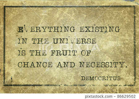 chance and Democritus chance and Democritus 86629502