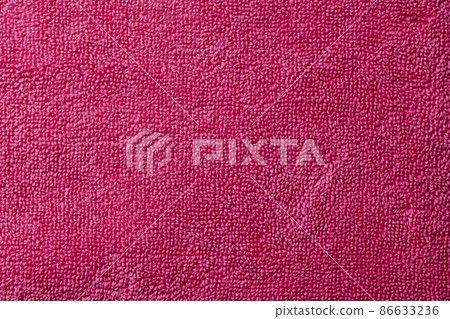 fuchsia pink terrycloth fabric background 86633236