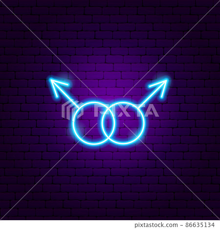 Gay Neon Sign 86635134