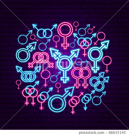 Gender Sex Neon Concept Gender Sex Neon Concept 86635145