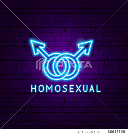 Homosexual Neon Label Homosexual Neon Label 86635166