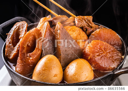 Image of miso stewed oden 86635566