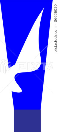 藍色時尚包護手霜圖標說明 藍色時尚包護手霜圖標說明 86636030