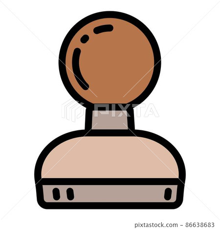 Coffeehouse tool icon outline vector. Barista coffee Coffeehouse tool icon outline vector. Barista coffee 86638683