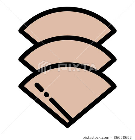 Filter coffee icon outline vector. Machine espresso 86638692