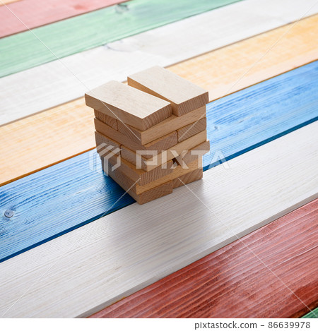 Conceptual image of building a business Conceptual image of building a business 86639978