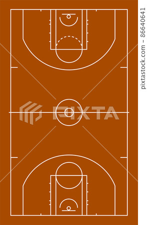 Basketball parquet floor Basketball parquet floor 86640641