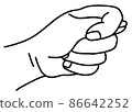 show fig hand simple sketch 86642252