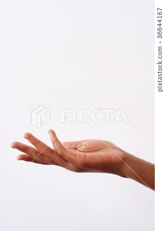 I have just what you need. Studio gesture of an unrecognizable womans hand against a white background. 86644167