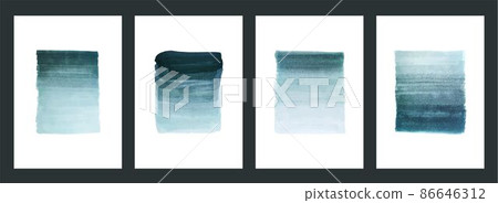 Vector abstract art background with watercolor stain elements. Vector abstract art background with watercolor stain elements. 86646312