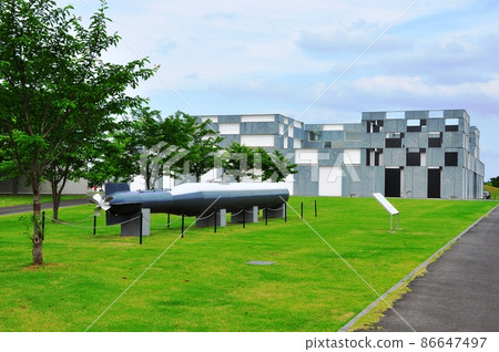 Ibaraki Prefecture Yokaren Peace Memorial Hall and Kaiten 1 type full-scale replica of outdoor exhibition 86647497