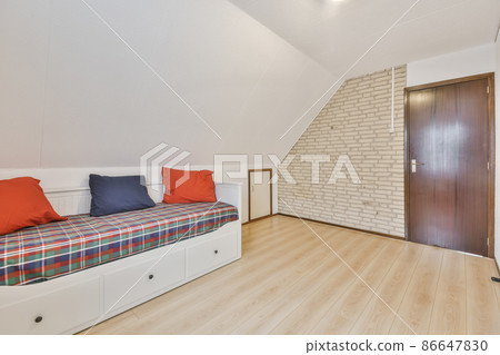 Interior of a modern house with a new renovation Interior of a modern house with a new renovation 86647830