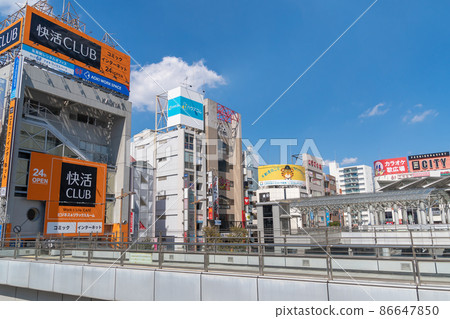 車站前的風景 相模小野站 86647850