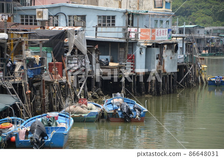 Tai O's floating house Tai O's floating house 86648031