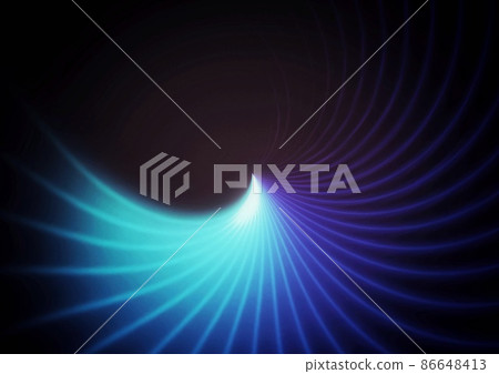 Abstract background with swirling blue light 86648413