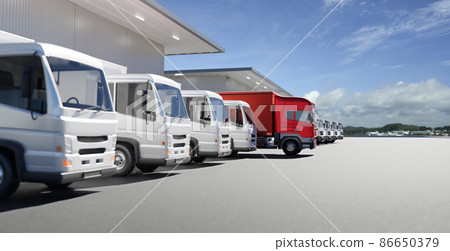 Express delivery and shipment service concept 86650379