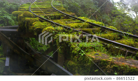 台灣，太平山，見晴古道，鐵道，台湾、太平山、建清古道、鉄道、Taiwan, railway, 86651522