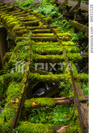 台灣，太平山，見晴古道，鐵道，台湾、太平山、建清古道、鉄道、Taiwan, railway, 86651526