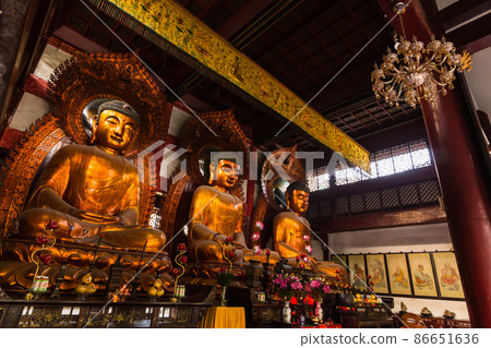 中國廣州六圓寺佛像 中國廣州六圓寺佛像 86651636