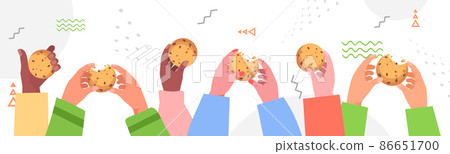 people hands holding cookie protection of personal information internet web pop up we use cookies policy notification people hands holding cookie protection of personal information internet web pop up we use cookies policy notification 86651700