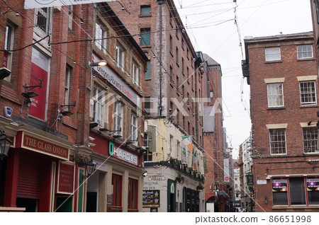Liverpool Mathew Street skyline Liverpool Mathew Street skyline 86651998