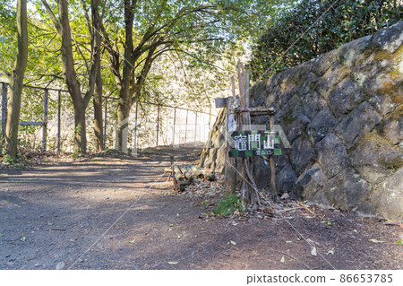 The trailhead of Mt. Nagata in Nagatadai (Oku Musashi) The trailhead of Mt. Nagata in Nagatadai (Oku Musashi) 86653785