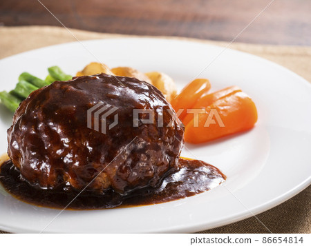 Hamburger steak Hamburger steak 86654814