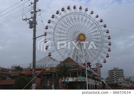 沖繩旅遊勝地摩天輪 沖繩旅遊勝地摩天輪 86655634
