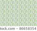Seamless plant pattern green 86658354