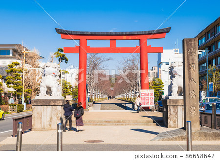 Torii Torii of Kamakura Tsurugaoka Hachimangu Shrine Torii Torii of Kamakura Tsurugaoka Hachimangu Shrine 86658642
