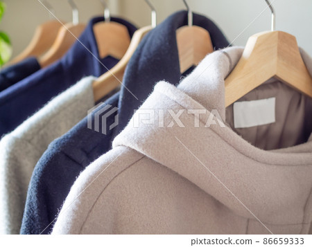 Coat on a hanger 86659333