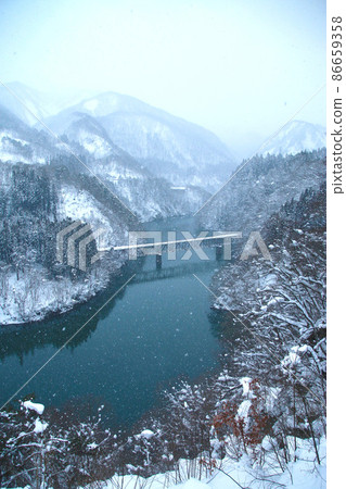 雪域只見線 3號橋(福島縣三島町) 雪域只見線 3號橋(福島縣三島町) 86659358